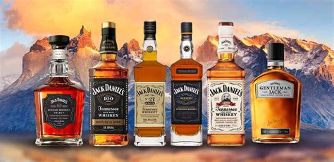 jack daniel's varieties.